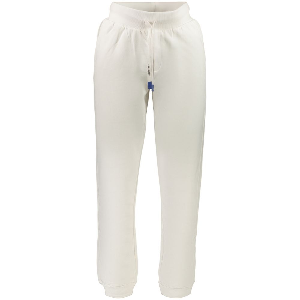 North Sails White Cotton Men's Trouser