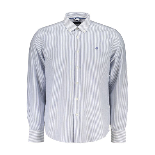 North Sails Blue Cotton Men's Shirt