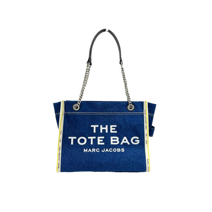 Marc Jacobs Denim Chain Medium The Tote Bag