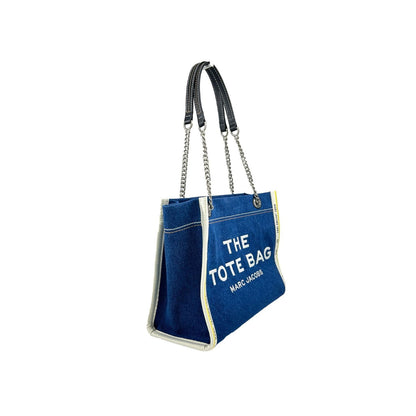 Marc Jacobs Denim Chain Medium The Tote Bag