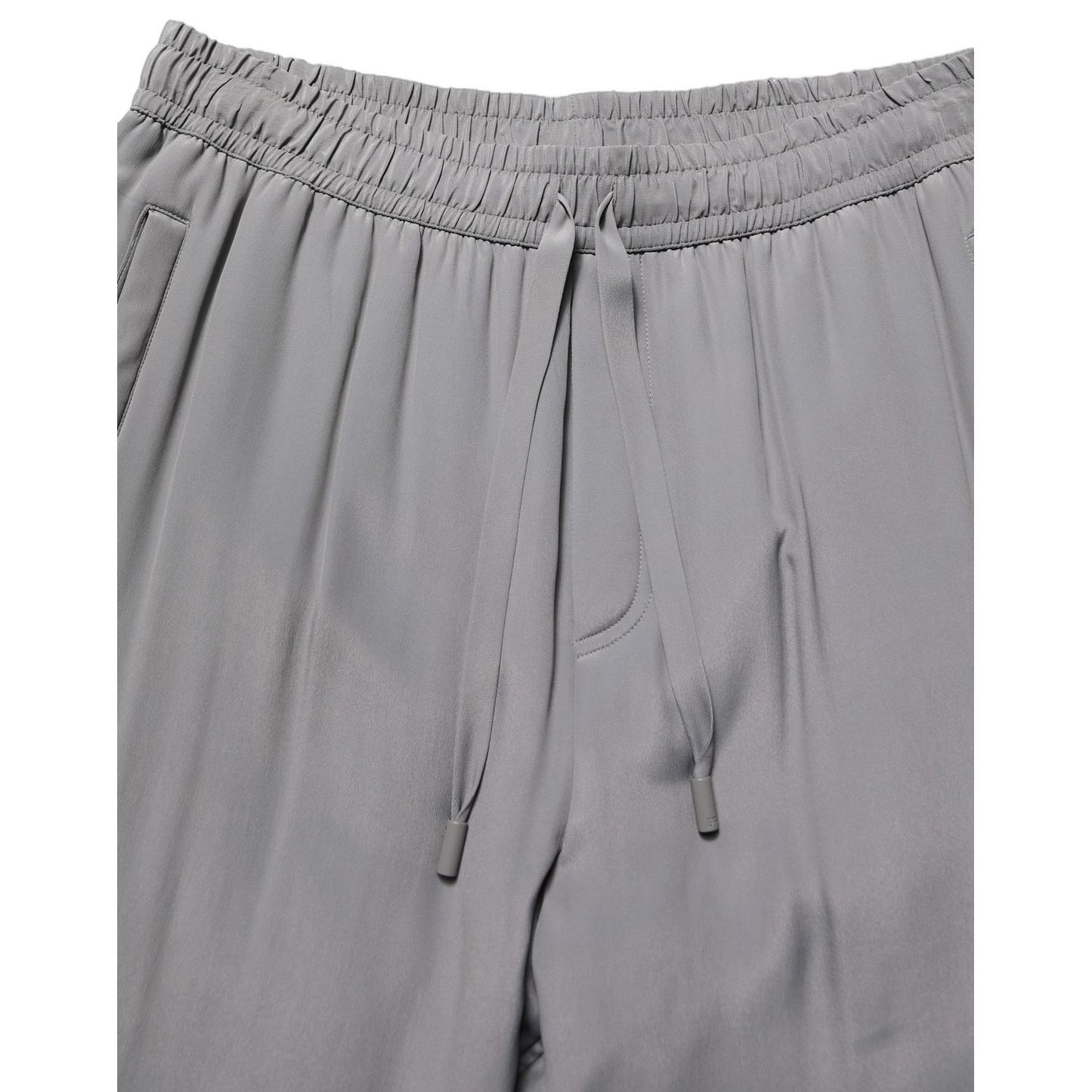 Dolce & Gabbana Gray Cotton Jogger Sweatpants Trouser Pants