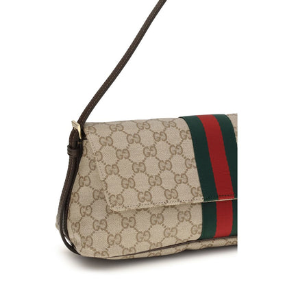 Gucci Beige Cotton Handbag