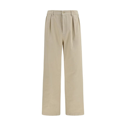 Prada Beige Cotton Casual Pants