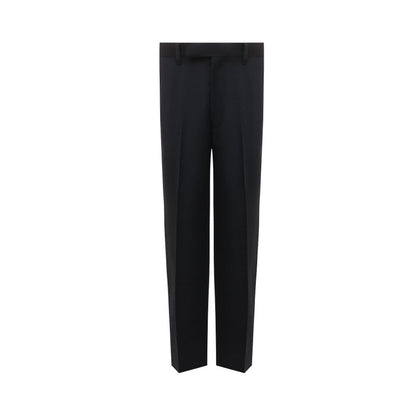 Prada Blue Wool Dress Pants