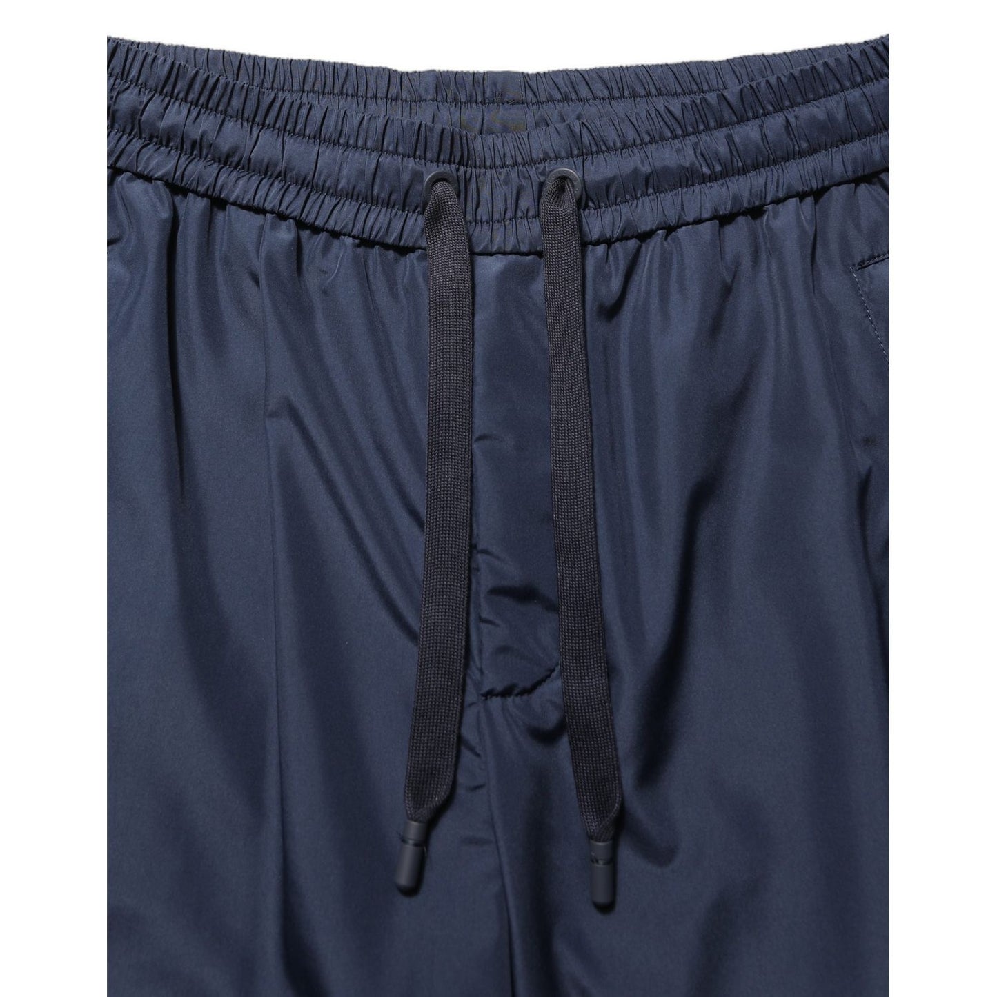 Dolce & Gabbana Dark Blue Polyester Jogger Sweatpants Pants