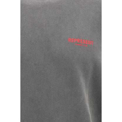 Represent Gray Cotton Sweatshirt