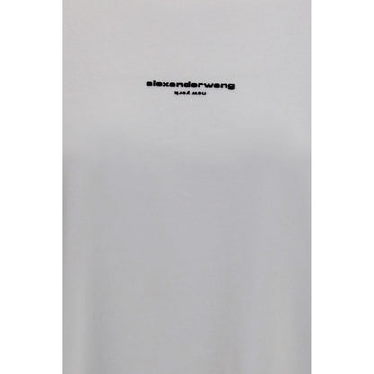 Alexander Wang White Cotton T-Shirt