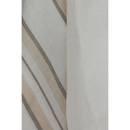 Brunello Cucinelli Beige Linen Poncho