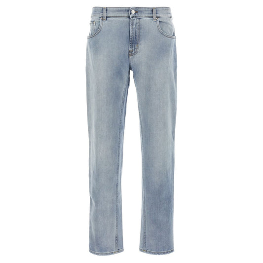 Department 5 Blue Cotton Slim Fit Jeans