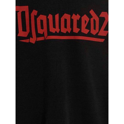 Dsquared² Black Cotton Sweatshirt