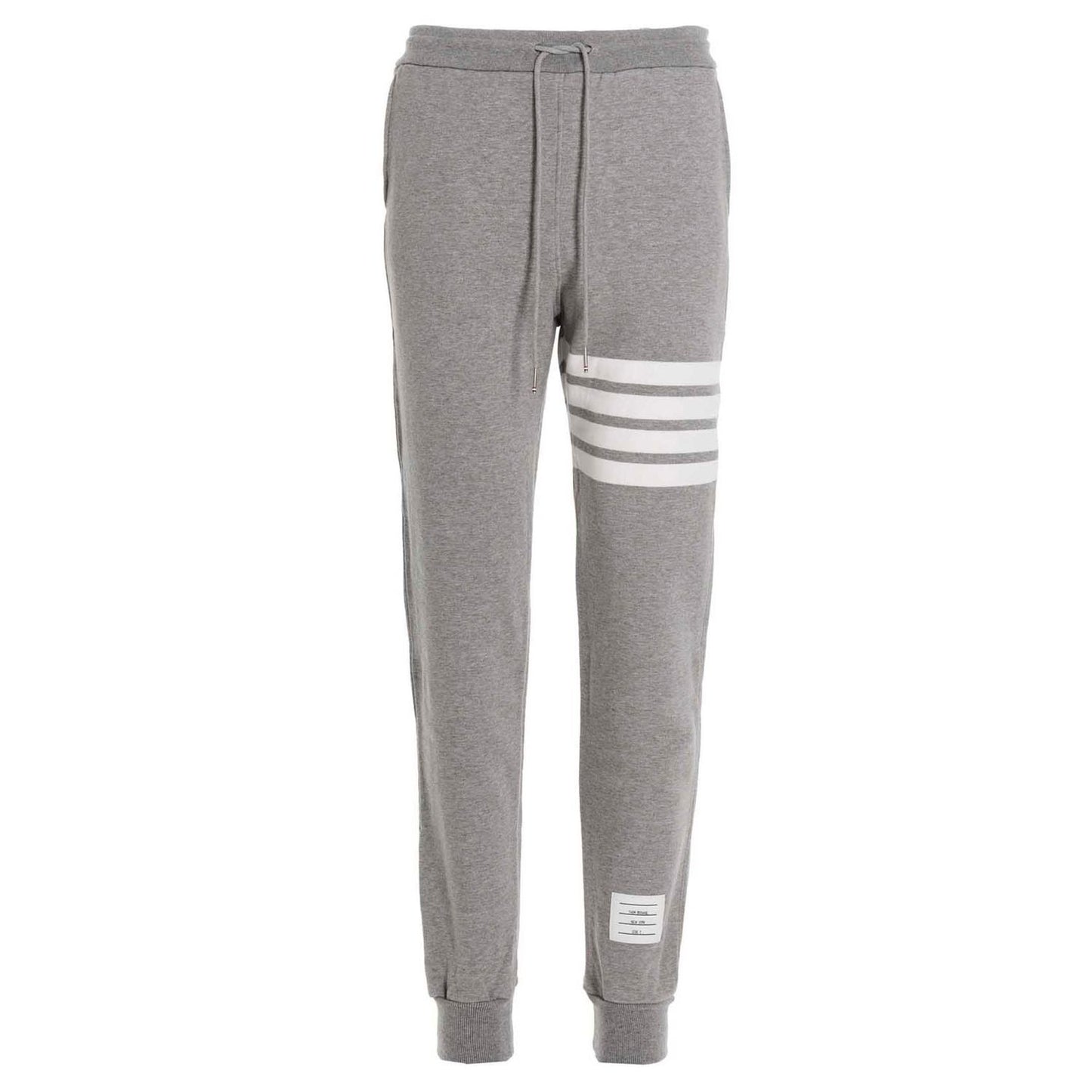 Thom Browne Gray Cotton Joggers (Workout Pants)