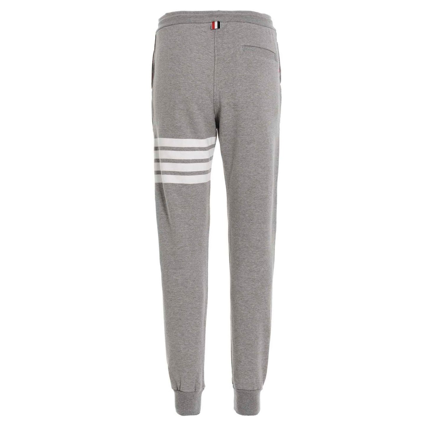 Thom Browne Gray Cotton Joggers (Workout Pants)