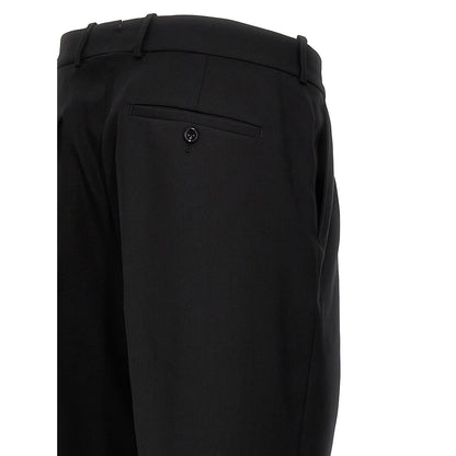 Alexander McQueen Black Wool Dress Pants
