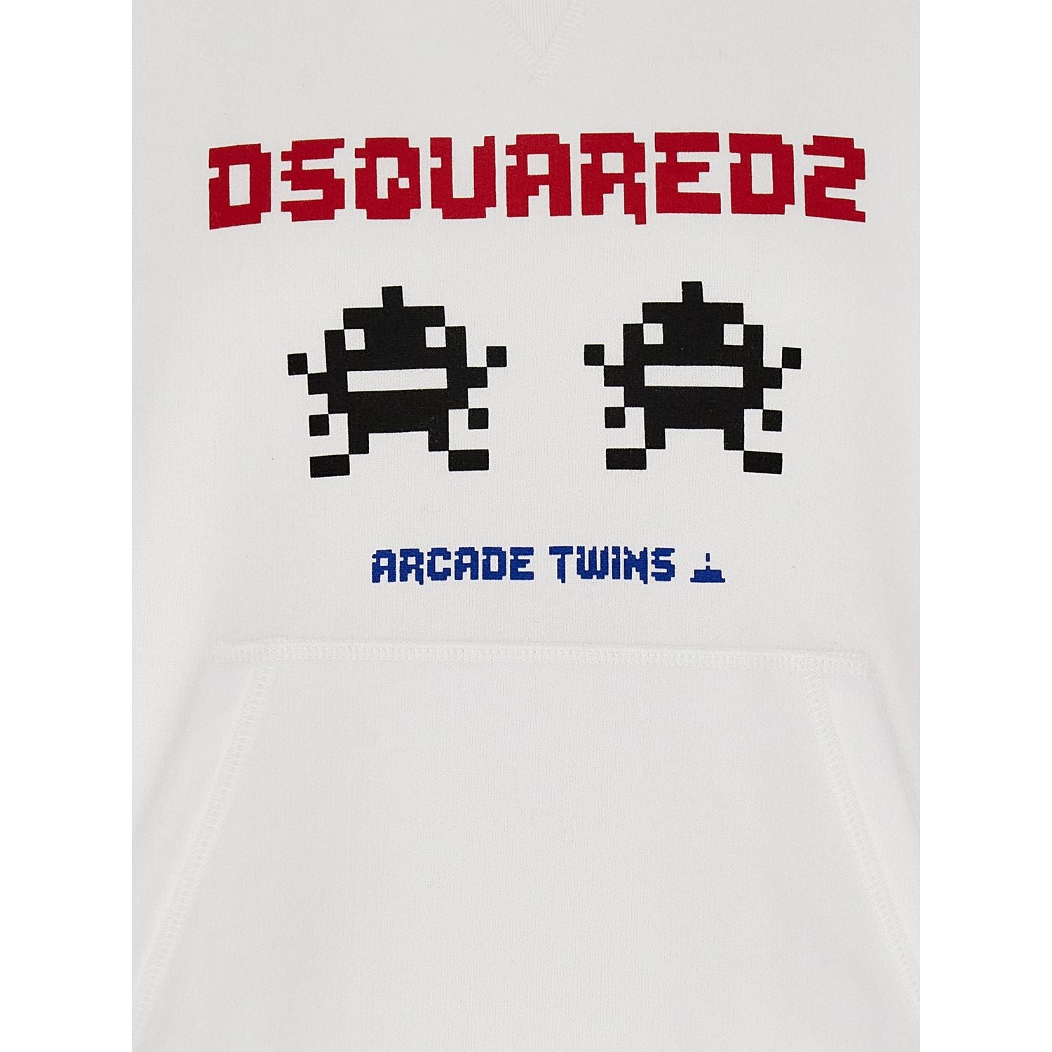 Dsquared² White Cotton Sweatshirt