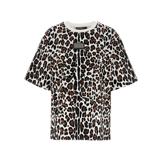Dolce & Gabbana Multicolor Cotton T-Shirt