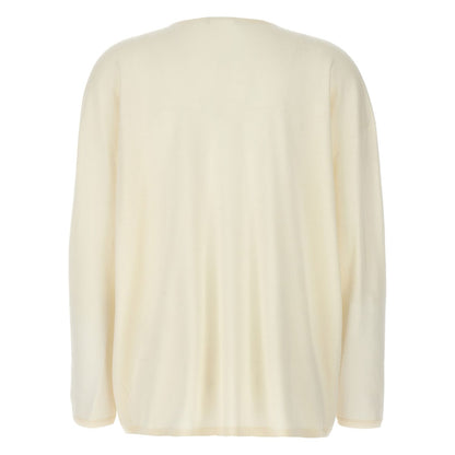 Max Mara White Cashmere Cardigan