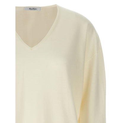 Max Mara White Cashmere Cardigan