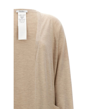 Max Mara Beige Cashmere Cardigan