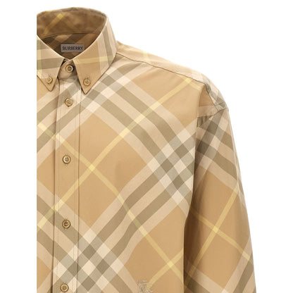 Burberry Beige Cotton Blouse