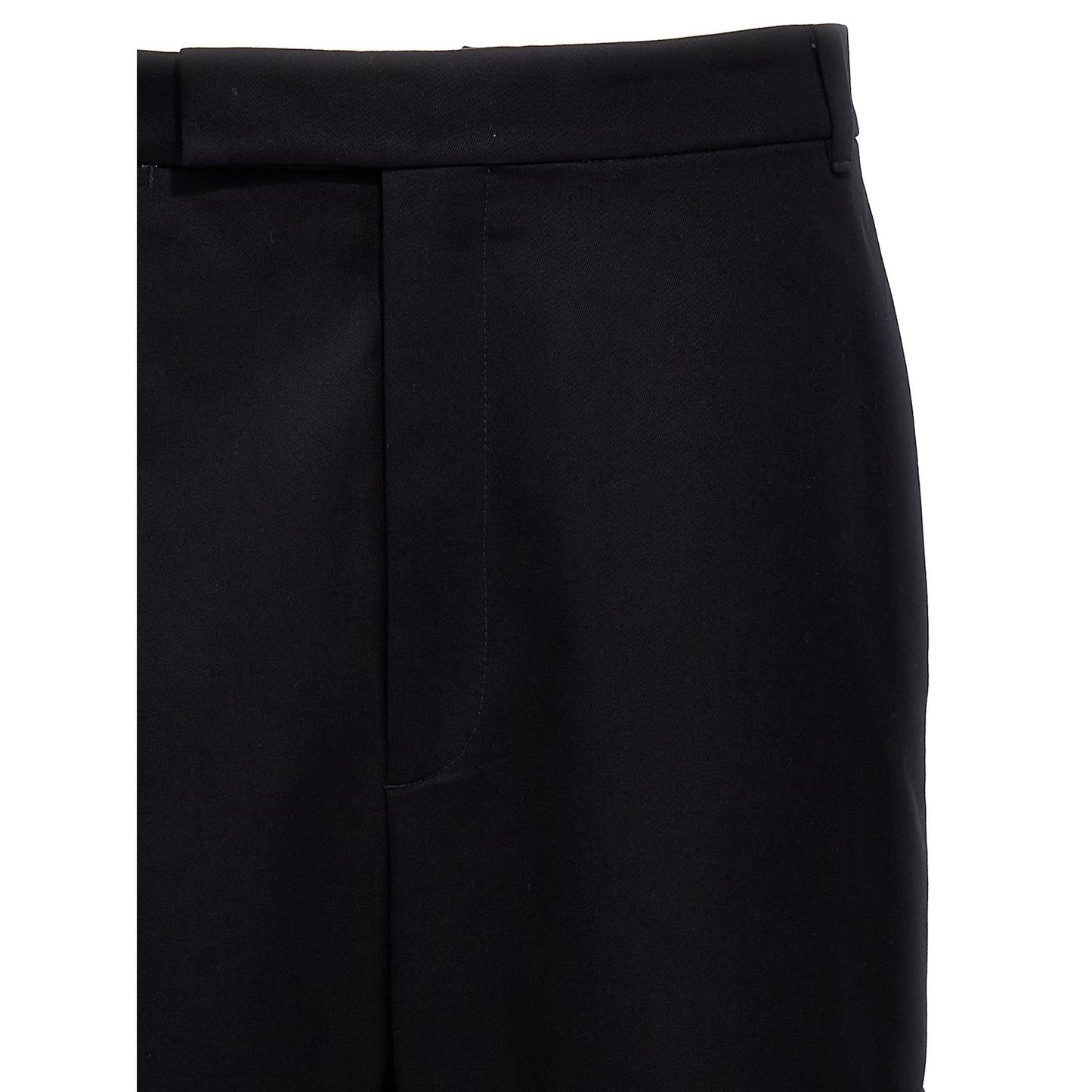 Thom Browne Blue Cotton Casual Pants