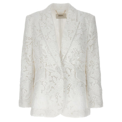 Zimmermann White Polyester Blazer