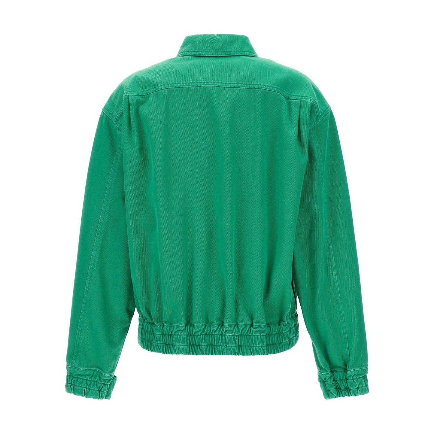 Max Mara Bicolor Cotton Full-Length Jacket