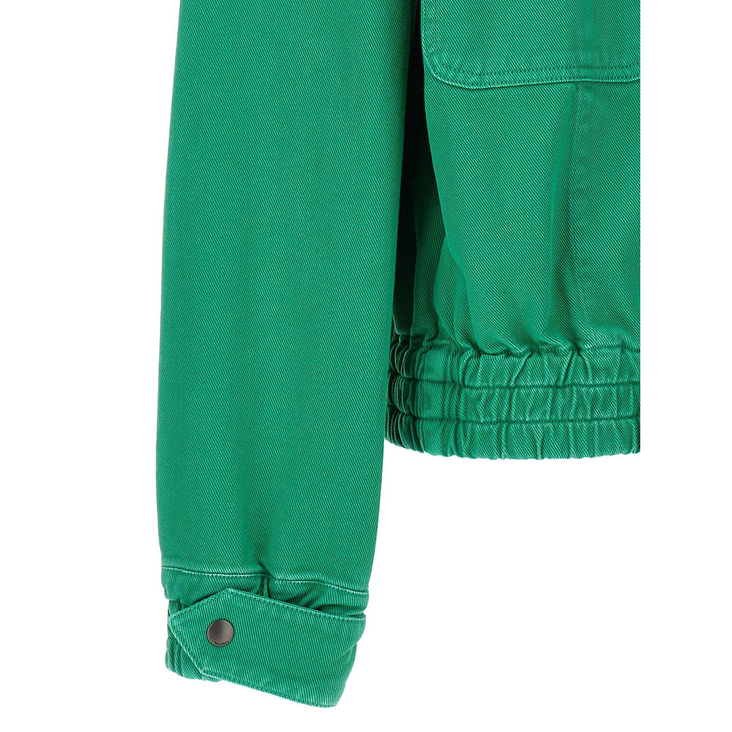 Max Mara Bicolor Cotton Full-Length Jacket