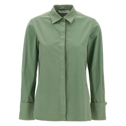 Max Mara Bicolor Cotton Blouse