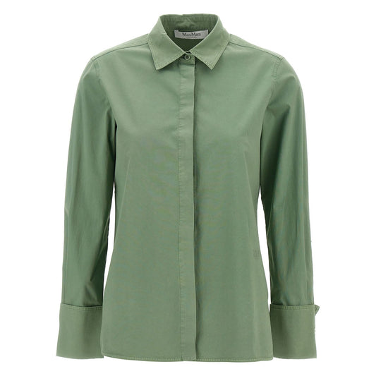 Max Mara Bicolor Cotton Blouse