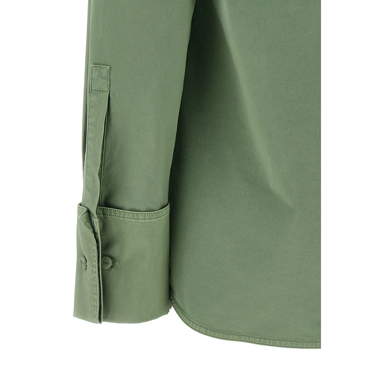 Max Mara Bicolor Cotton Blouse