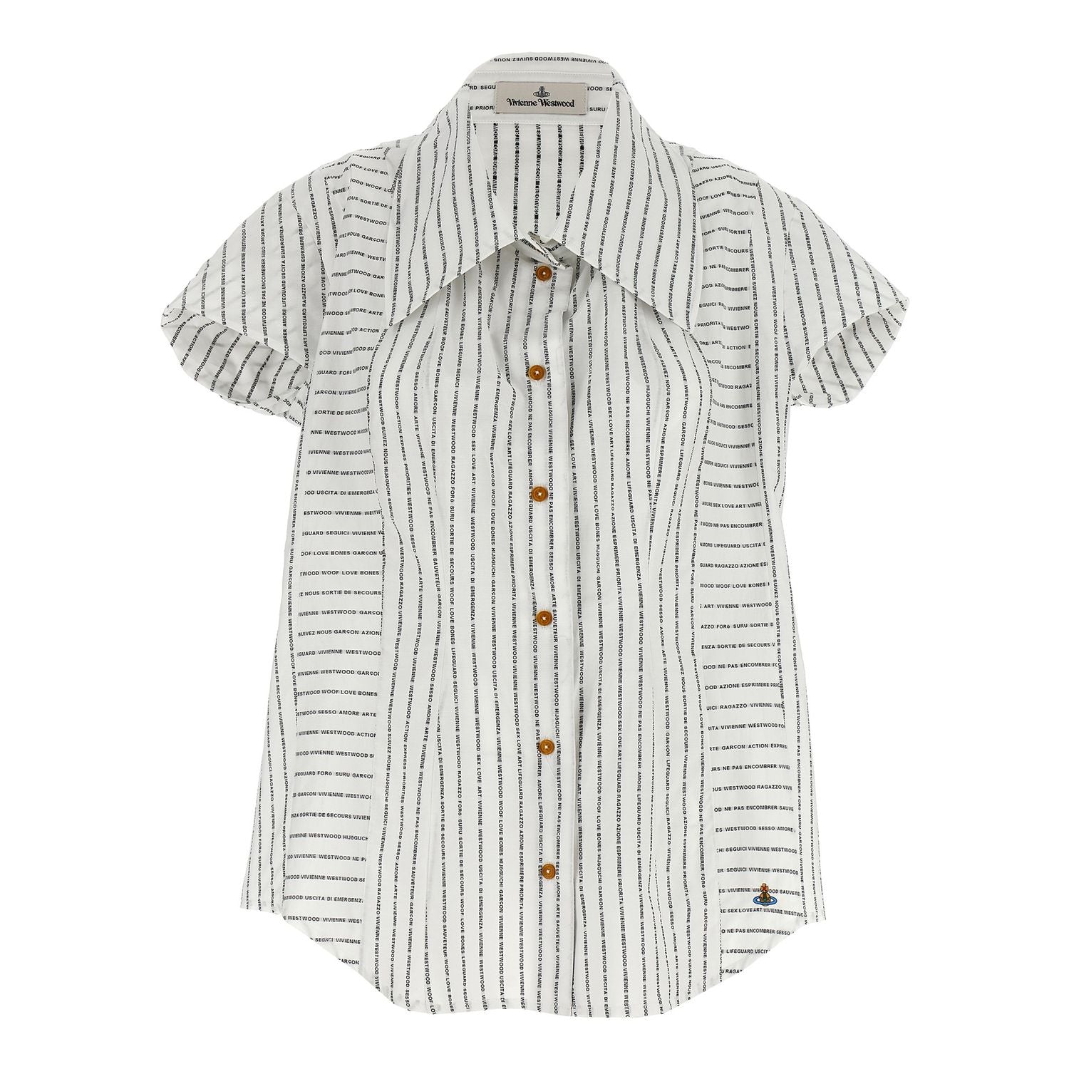 Vivienne Westwood Bicolor Cotton Blouse