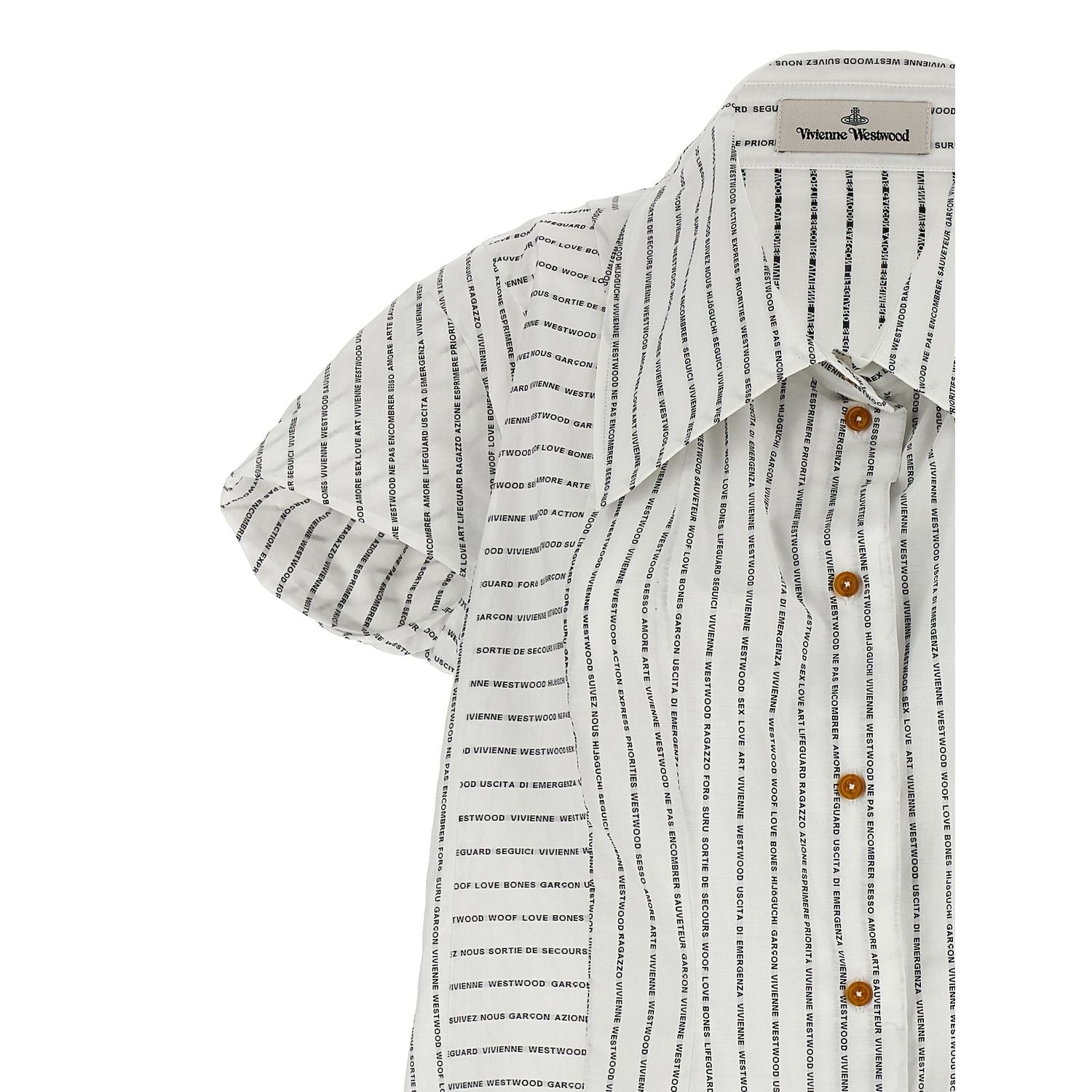 Vivienne Westwood Bicolor Cotton Blouse