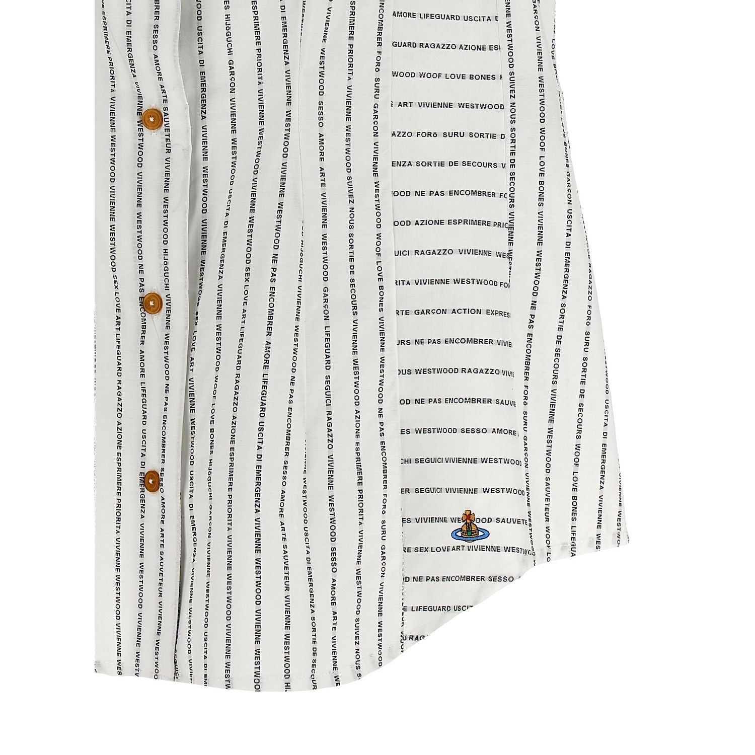 Vivienne Westwood Bicolor Cotton Blouse