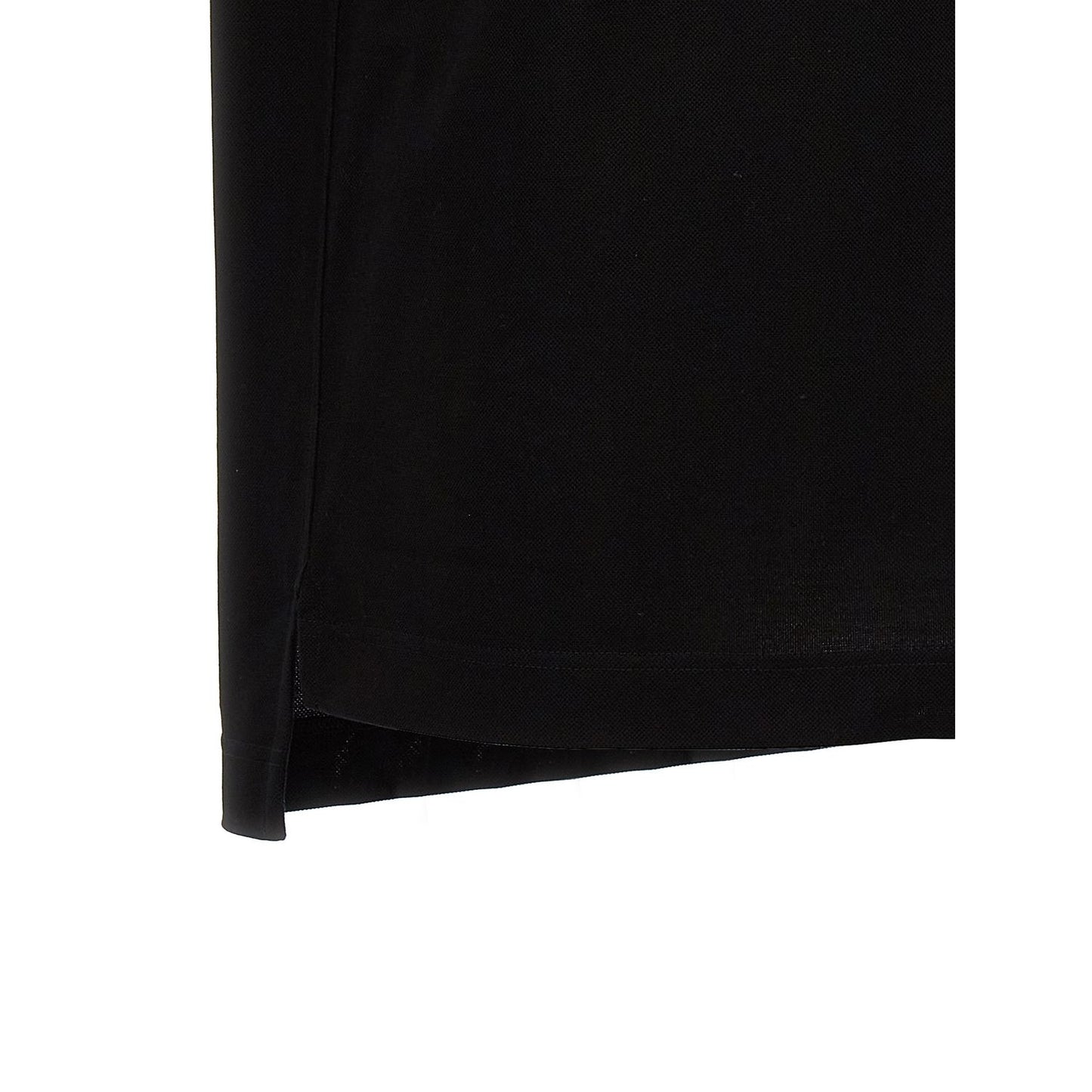 Givenchy Black Cotton Polo Shirt
