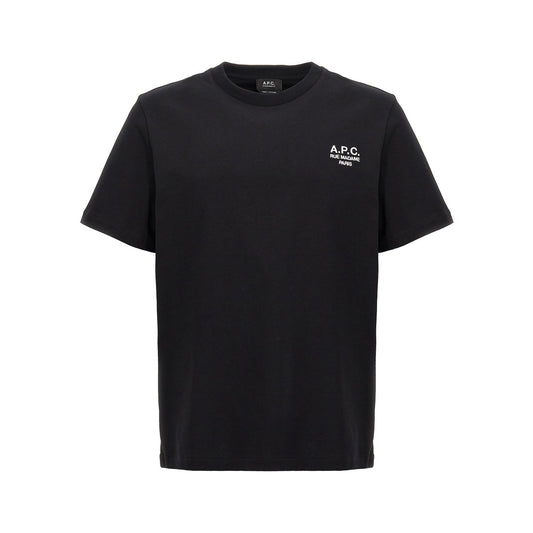 A.P.C. Black Cotton T-Shirt
