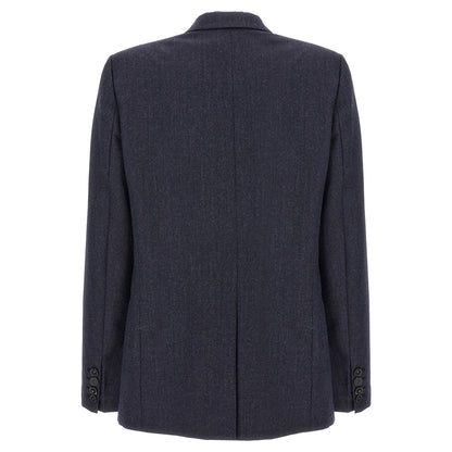 Stella McCartney Blue Viscose Blazer