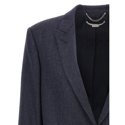 Stella McCartney Blue Viscose Blazer