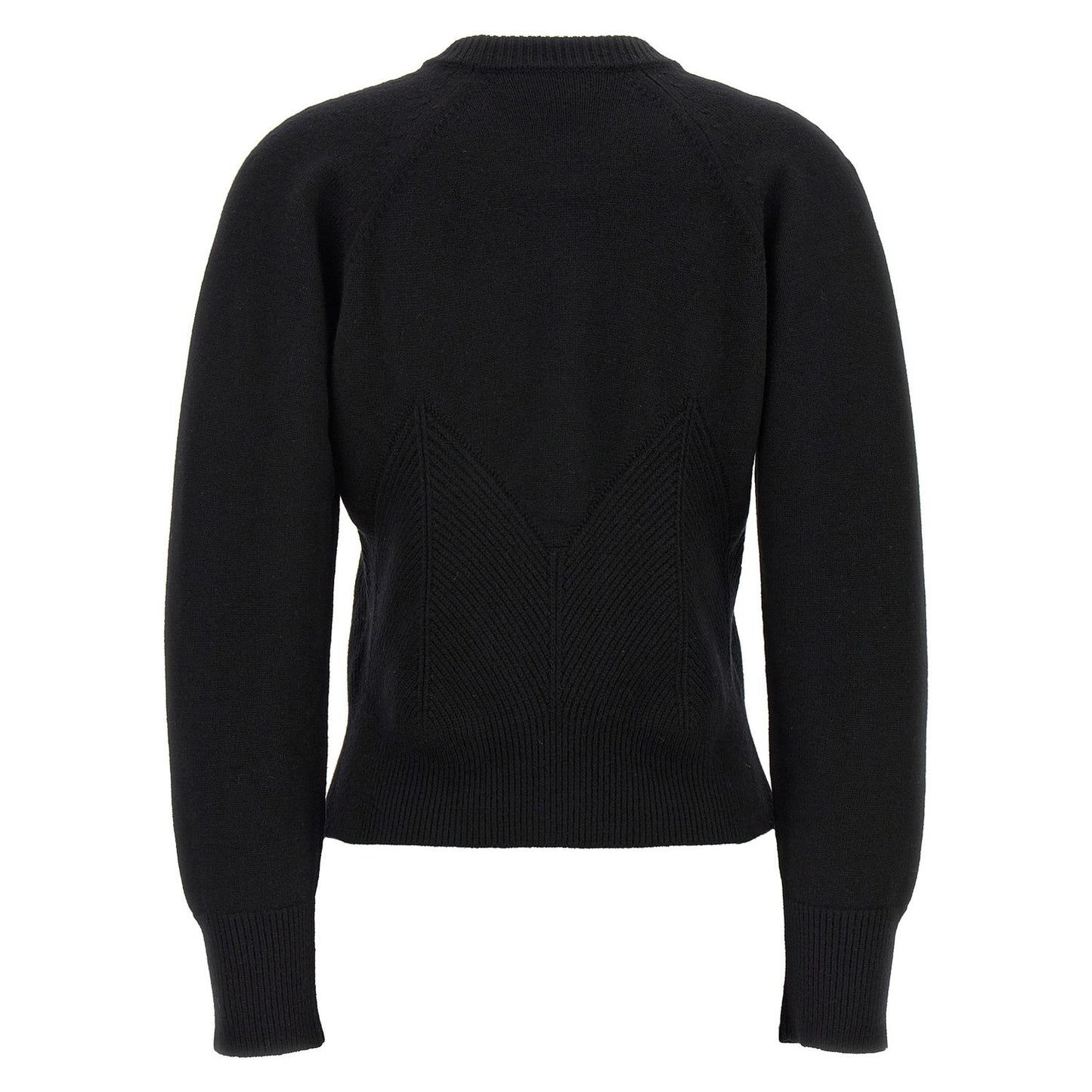 Alexander McQueen Black Wool Cardigan