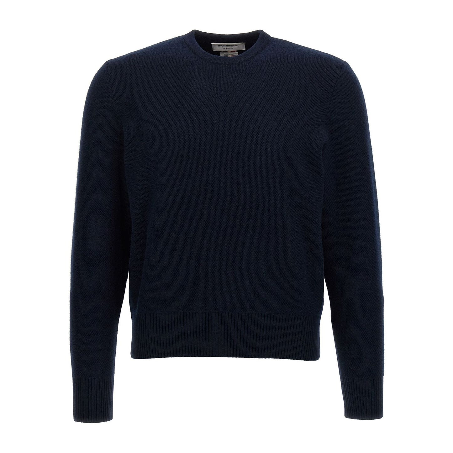 Thom Browne Blue Virgin Wool Cardigan