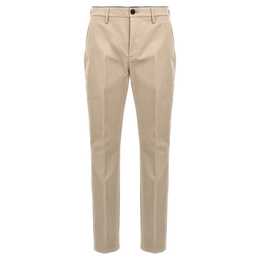 Department 5 Beige Cotton Casual Pants
