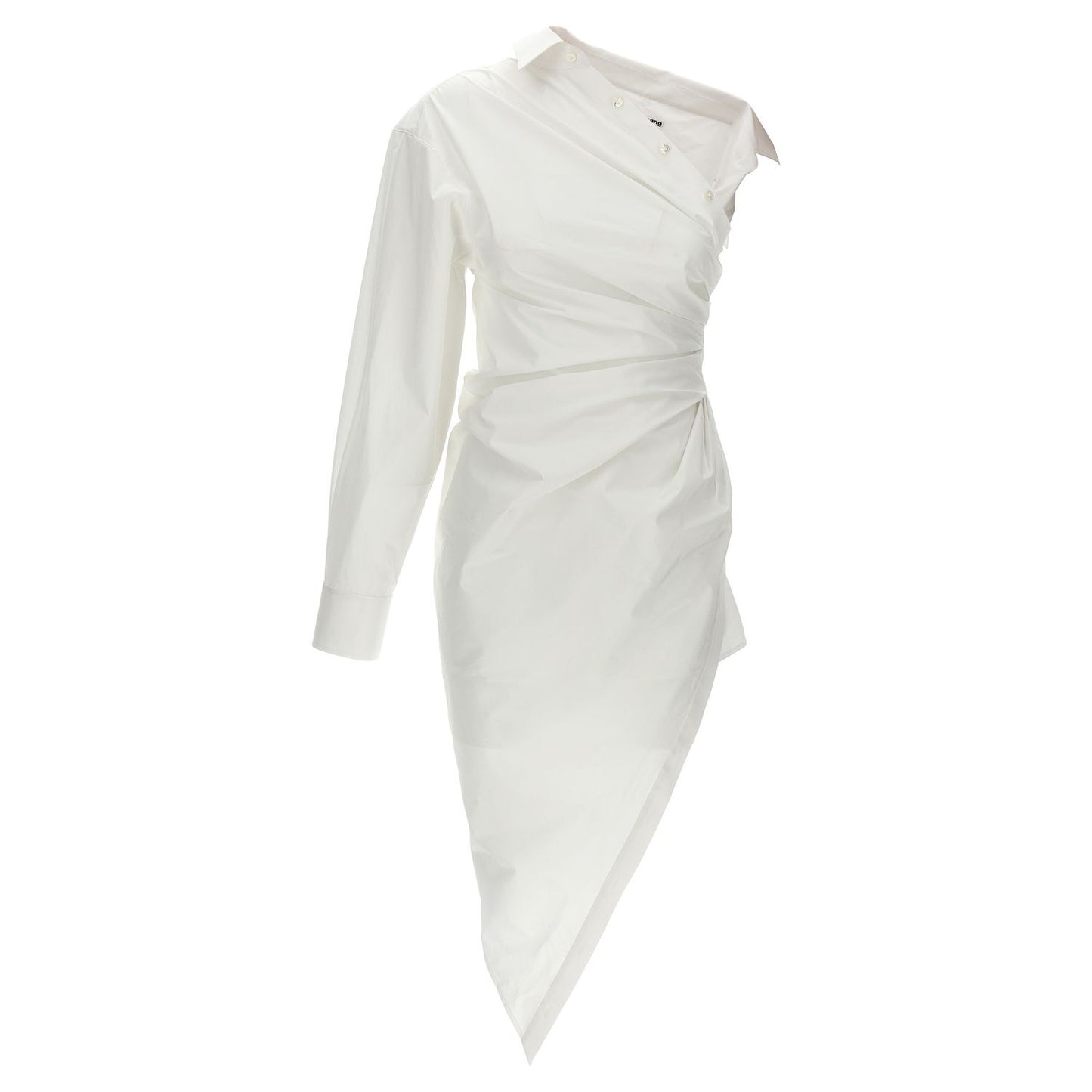 Alexander Wang White Cotton Short Dress