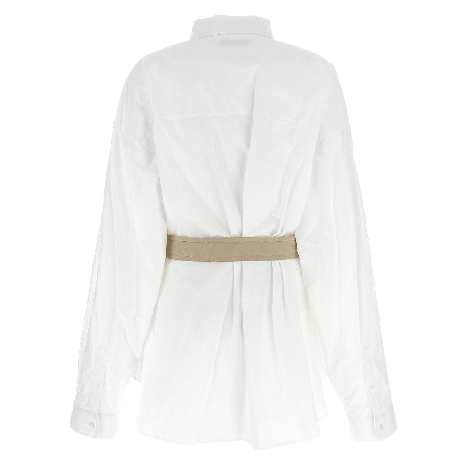 Balenciaga White Cotton Blouse