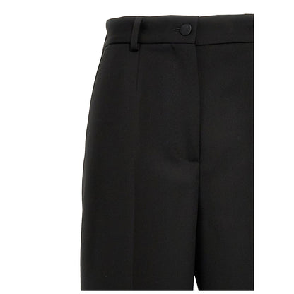Dolce & Gabbana Black Virgin Wool Tuxedo