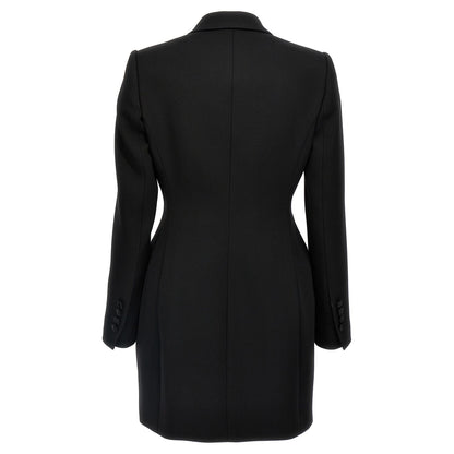 Dolce & Gabbana Black Virgin Wool Blazer
