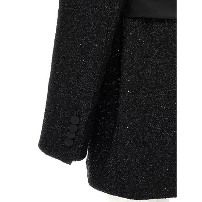 Max Mara Black Viscose Blazer