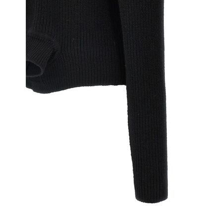 Rick Owens Black Cashmere Cardigan