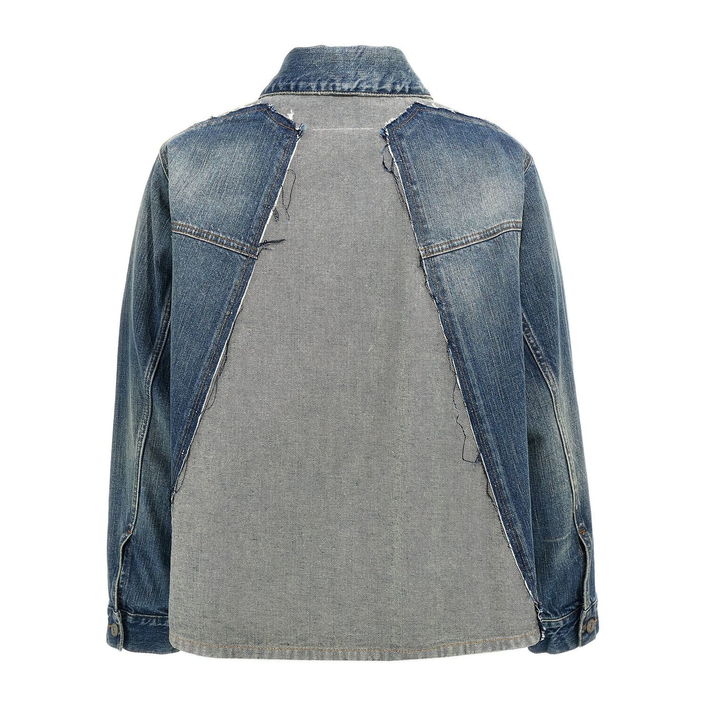 MM6 Maison Margiela Blue Cotton Denim Jacket