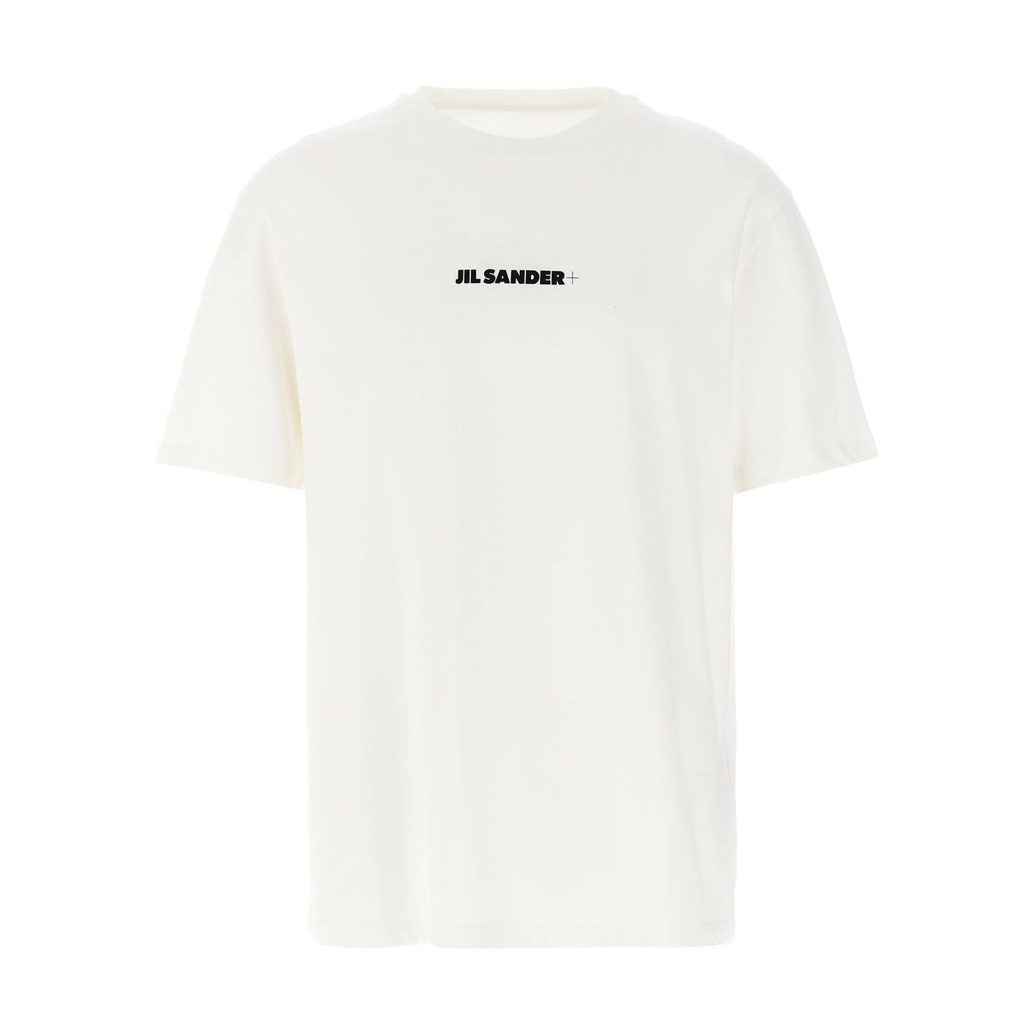Jil Sander White Cotton T-Shirt