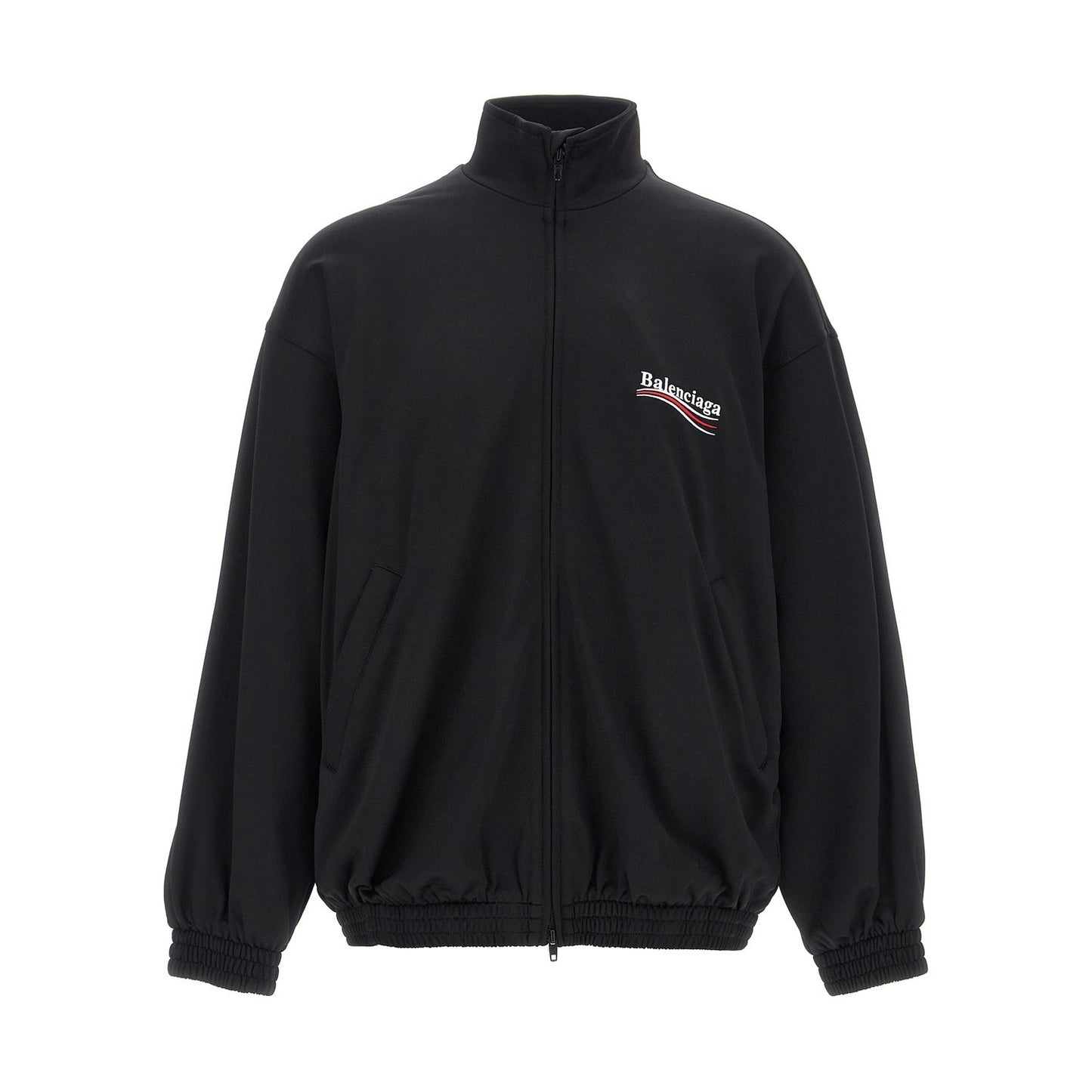 Balenciaga Black Polyamide Sweatshirt