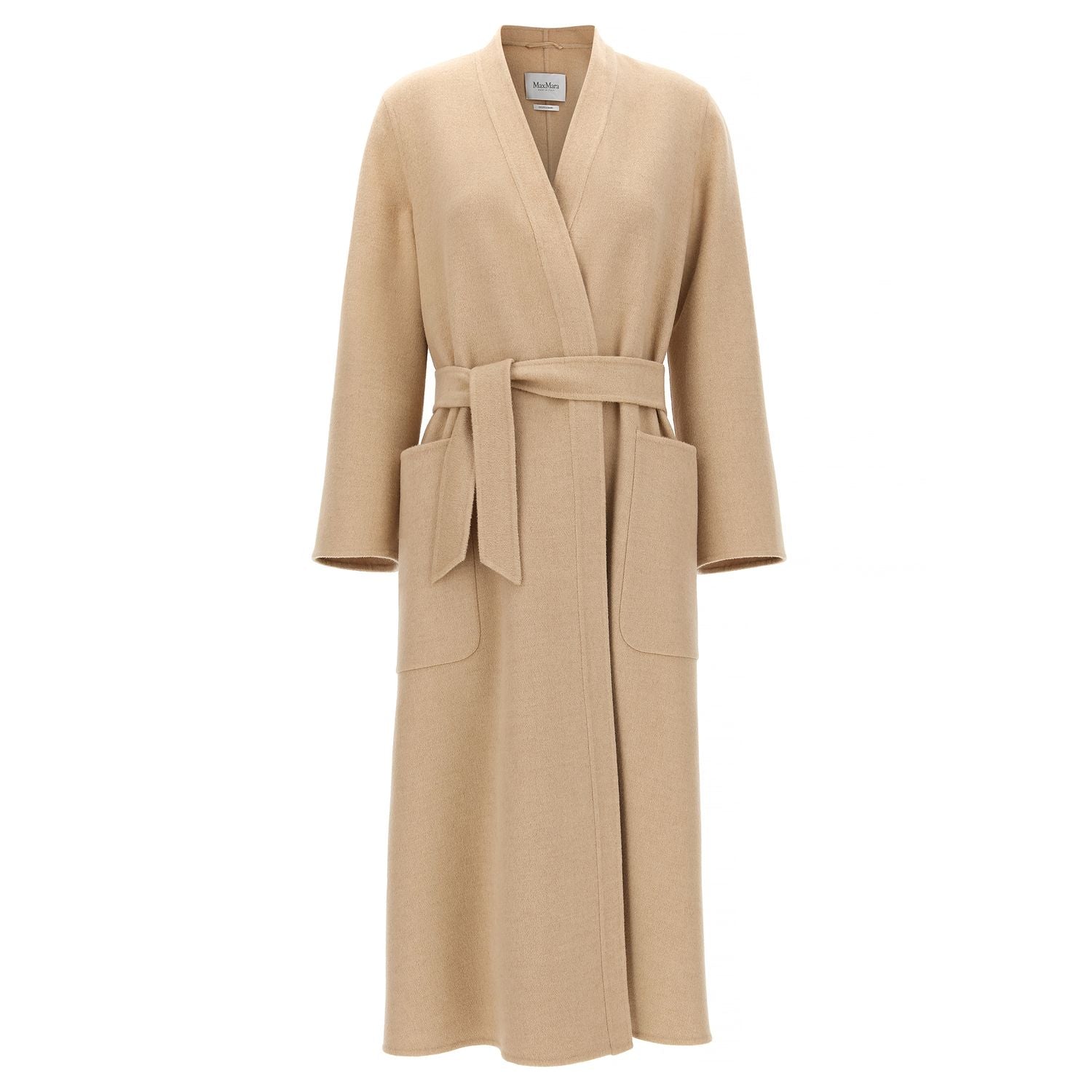 Max Mara Beige Wool Coat